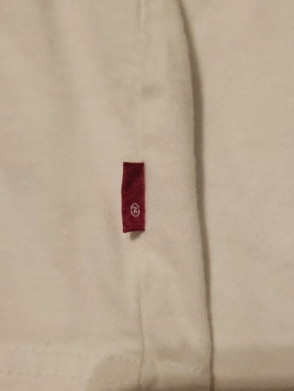 Levi's White Crew Neck T-Shirt with Black Logo